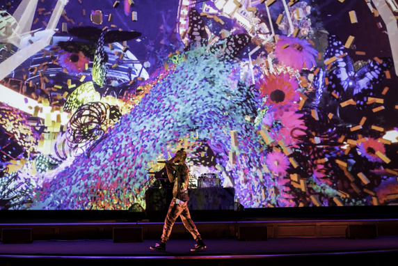 Vision Agency Live Visuals at the Ace Hotel