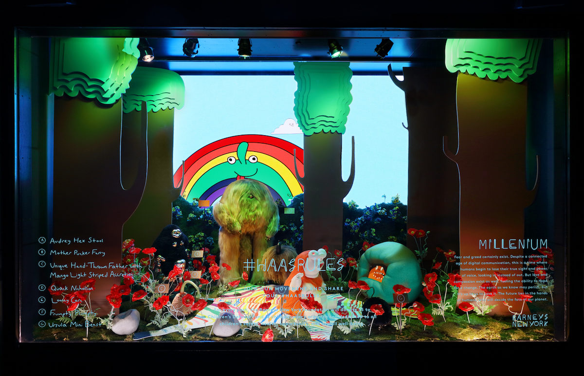 Barneys 2017 Window 3 — Millennium